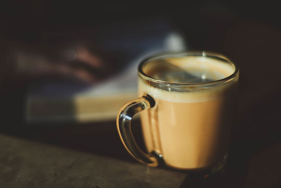 coffee, latte, cafe, cup, mug, drink, refreshment, food and drink HD wallpaper