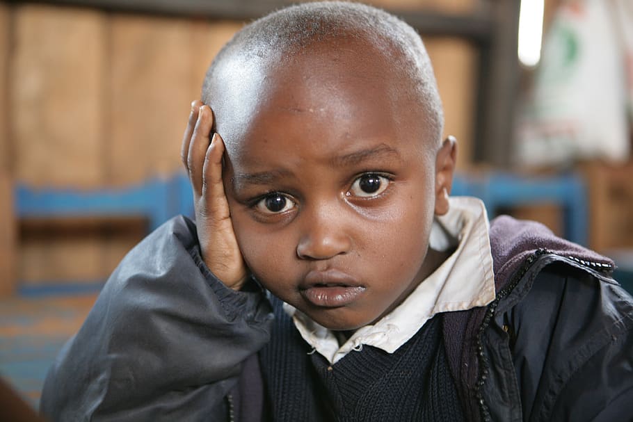kenya, child, childhood, portrait, one person, indoors, focus on foreground HD wallpaper