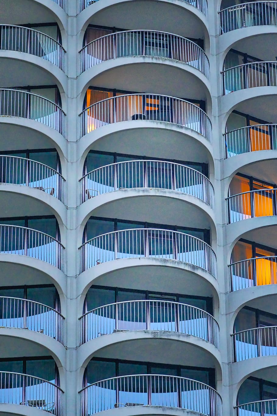 facade, building, architecture, window, house facade, balcony HD wallpaper