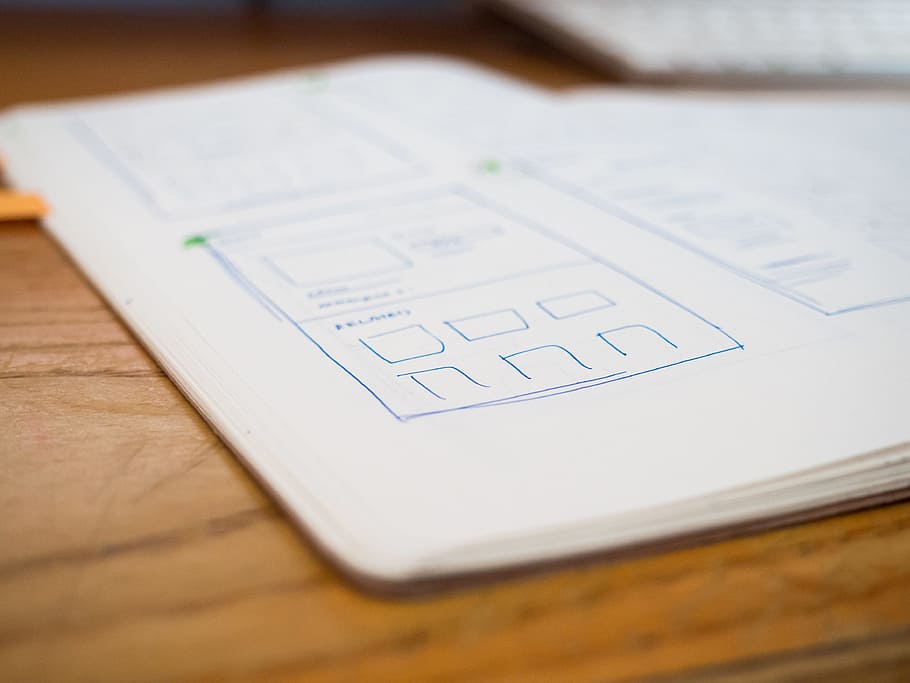 notebook, notepad, mockups, design, creative, business, offices HD wallpaper