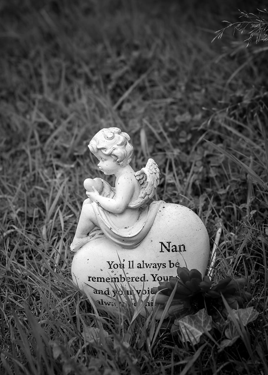 memorial, grave, death, grieving, nan, cemetery, stone, memory HD wallpaper