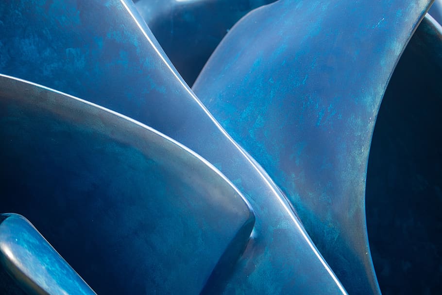 blue, marble, curves, architecture, texture, no people, close-up HD wallpaper