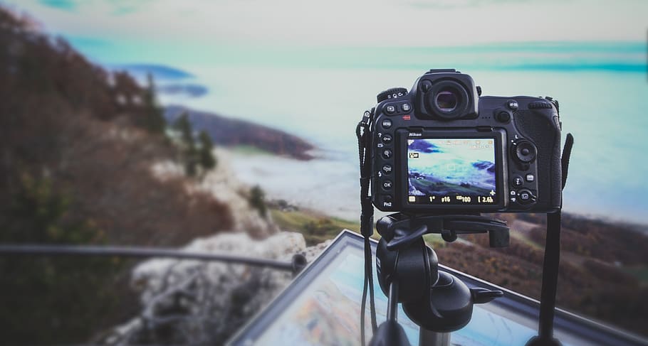 photographer, camera, equipment, photography, digital, landscape HD wallpaper