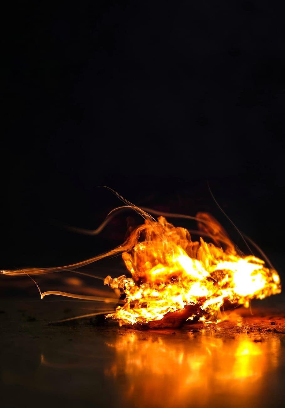 philippines, balayan, burning, fire, flame, fire - natural phenomenon HD wallpaper