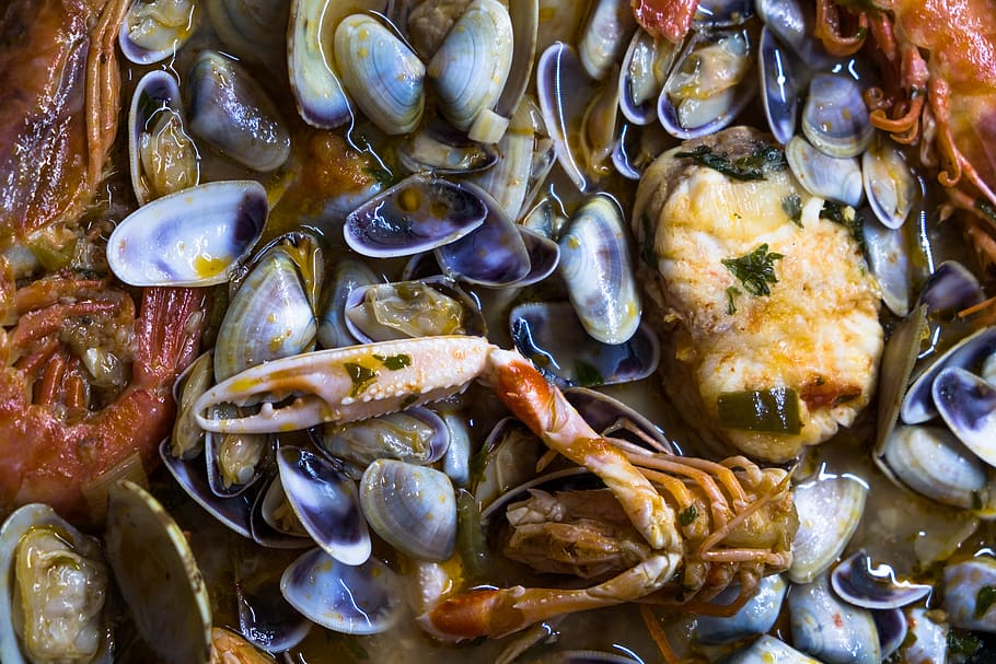 food, food and drink, seafood, freshness, wellbeing, full frame HD wallpaper