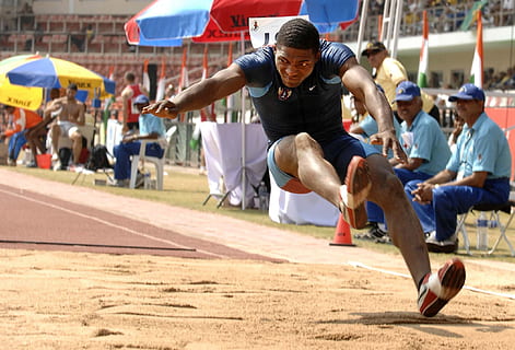 long, jump, sport, competition, thrill, activity, athlete, championship HD wallpaper