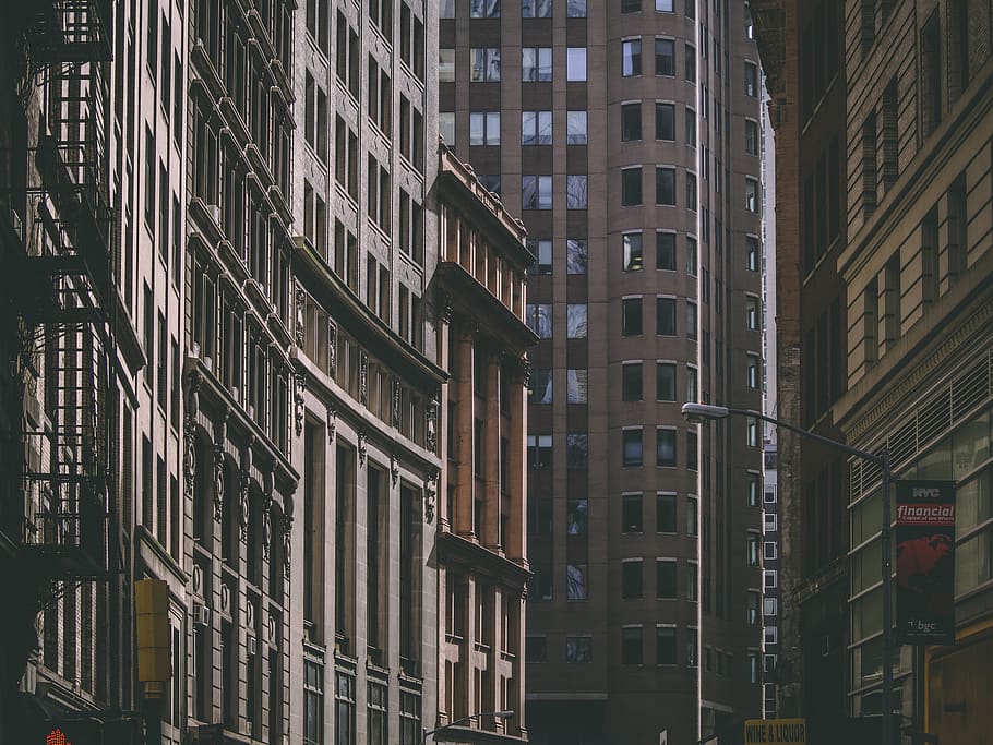 brown buildings at daytime, building exterior, built structure HD wallpaper