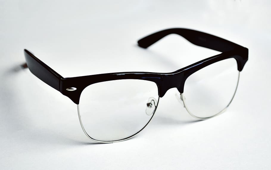 eyeglasses, fashion, eyesight, studio shot, single object, indoors HD wallpaper