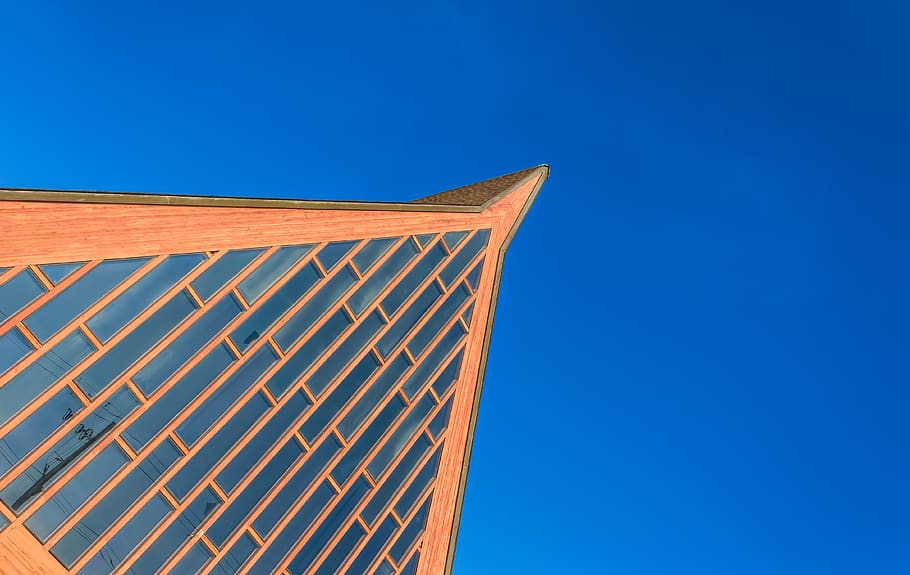 canada, toronto, west hill, church, architecture, blue sky HD wallpaper