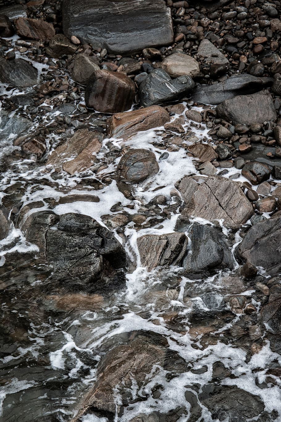 time lapse photography of river, water, rock, solid, rock - object HD wallpaper