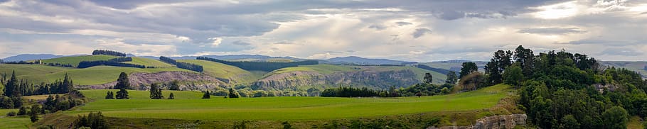 landscape view of field during daytime, nature, outdoors, grassland HD wallpaper