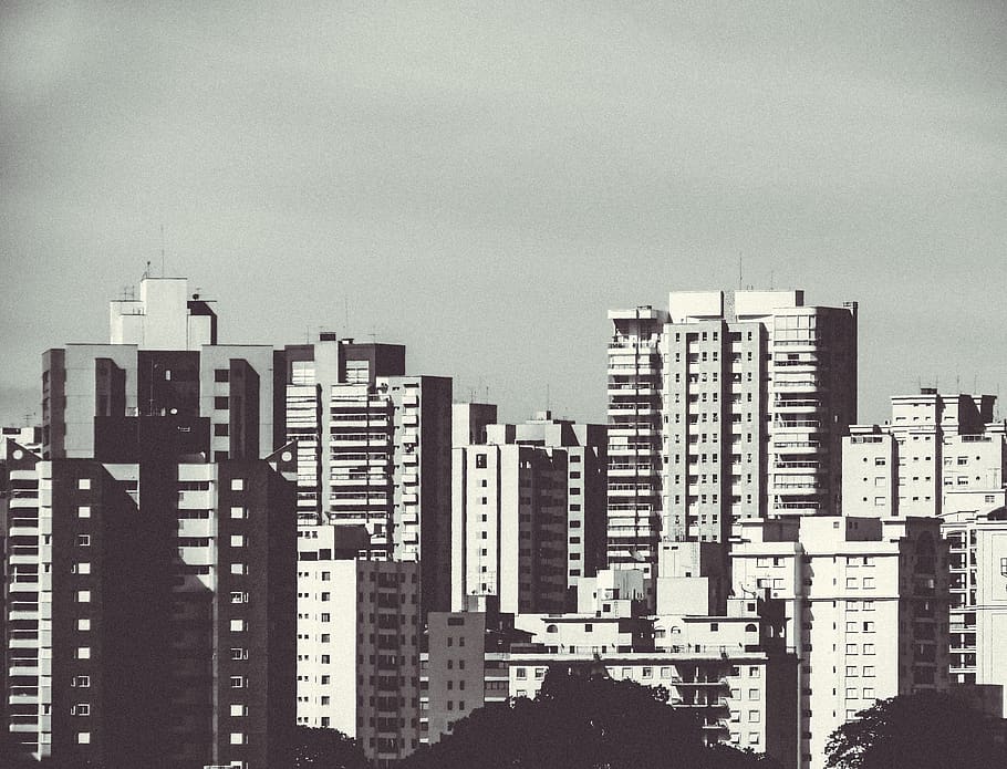 brazil, são paulo, landscape, lights, urban, wallpaper, background HD wallpaper