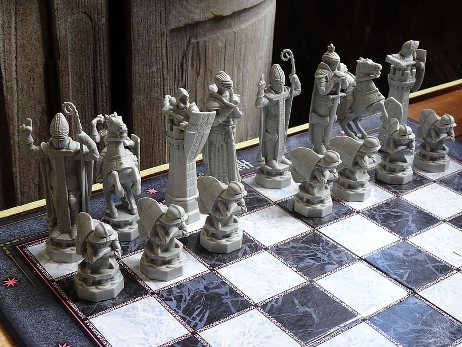 Chess pieces Wallpaper 4k HD ID:9108
