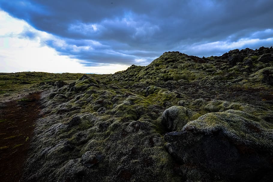 iceland, sky, cloud - sky, tranquility, beauty in nature, tranquil scene HD wallpaper