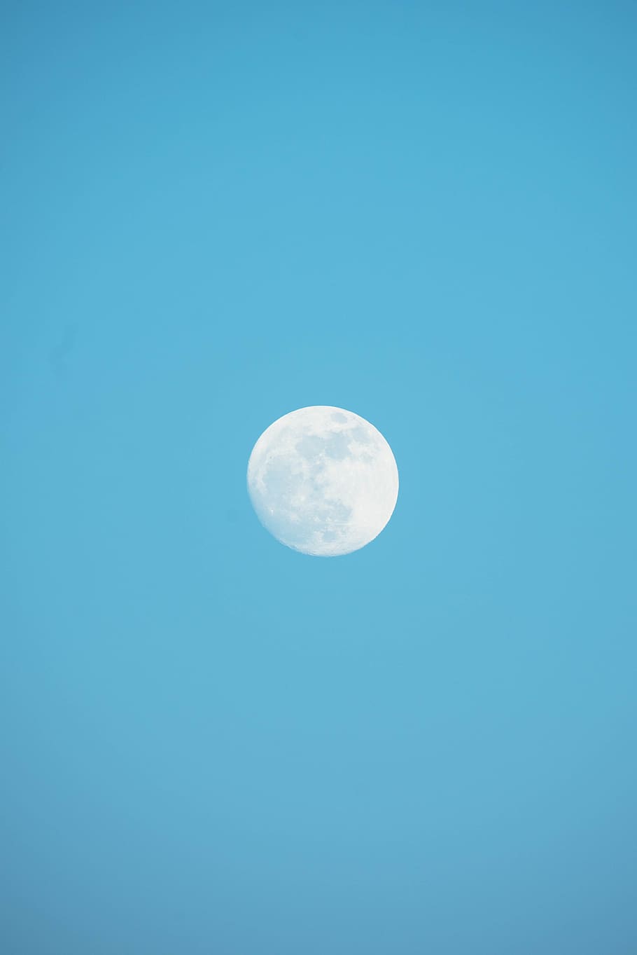 full moon, sky, astronomy, blue, space, beauty in nature, night HD wallpaper