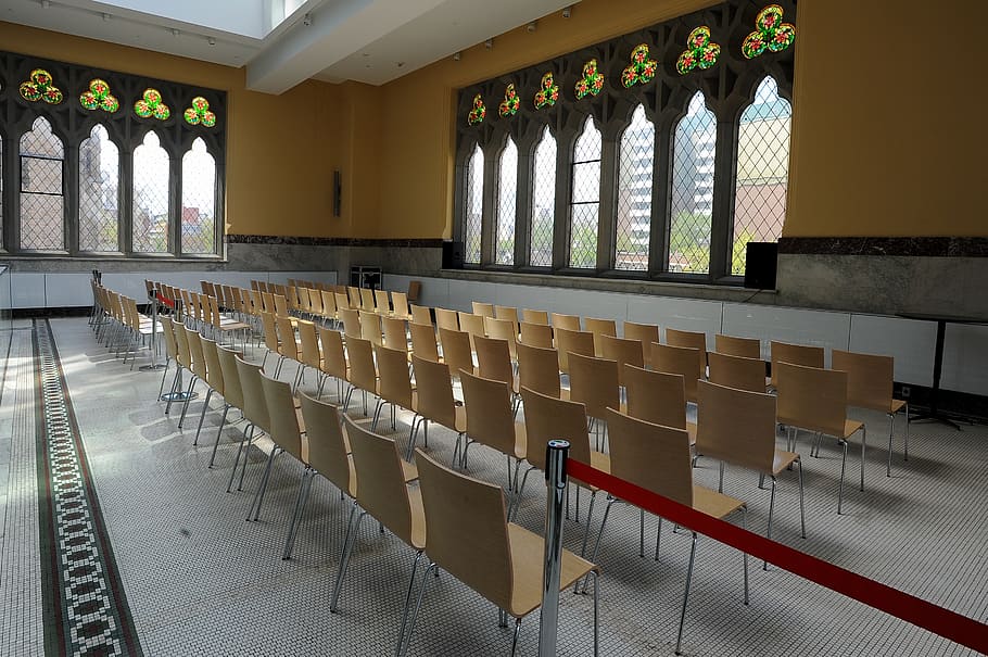 canada, ottawa, seat, indoors, absence, empty, chair, window HD wallpaper