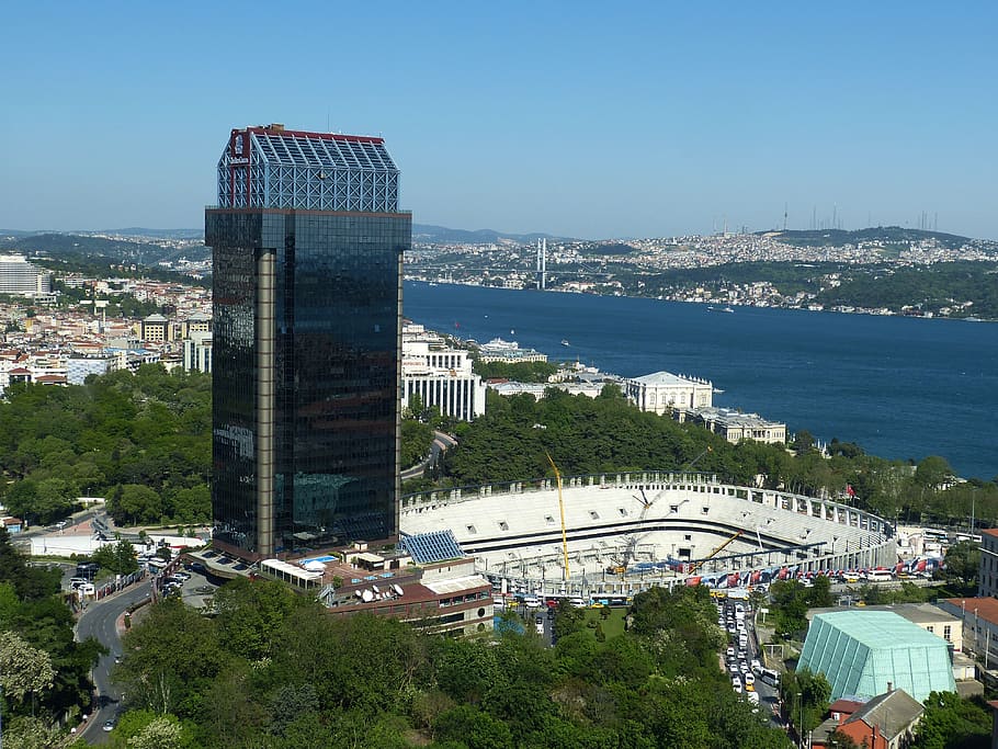 istanbul, turkey, architecture, bosphorus, panorama, outlook HD wallpaper