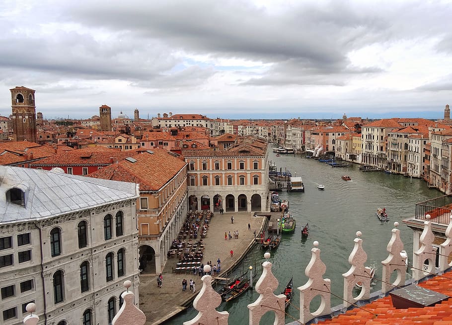 italy, venice, architecture, built structure, building exterior HD wallpaper