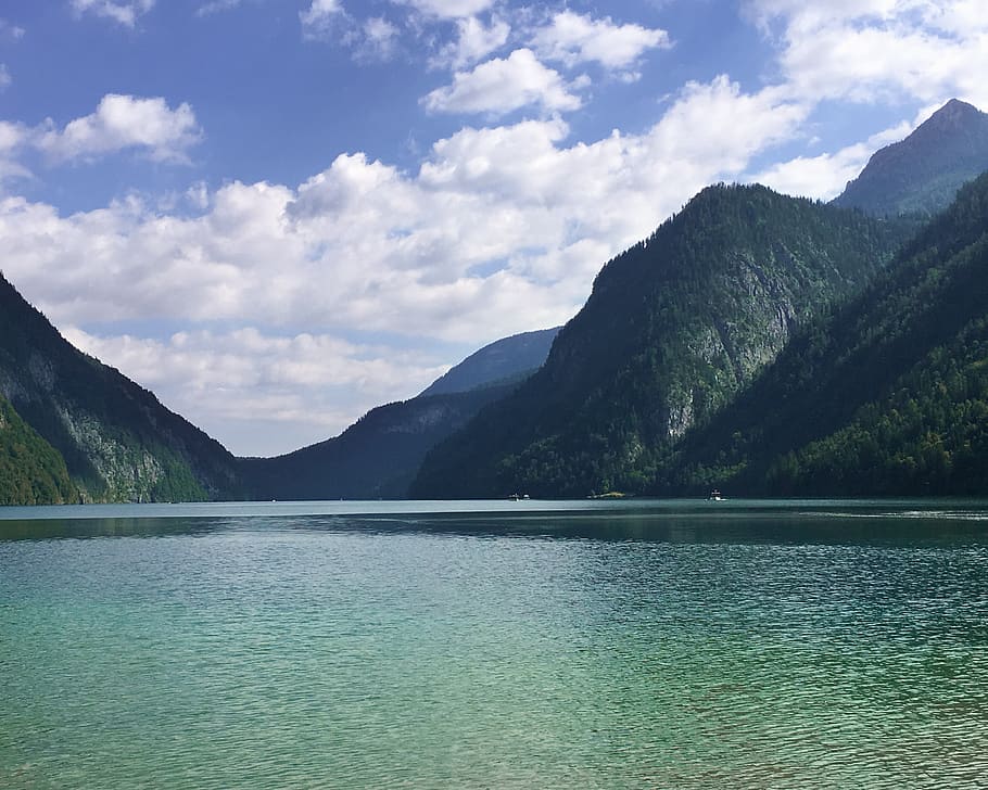 germany, mountain, water, scenics - nature, beauty in nature HD wallpaper