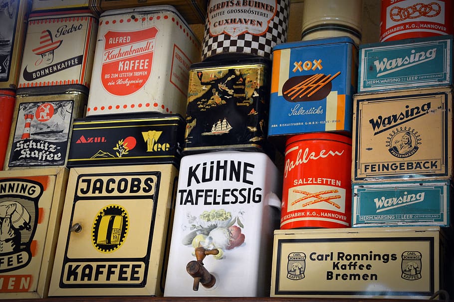Kuhne Tafelesig, coffee, collection, container, food, german HD wallpaper