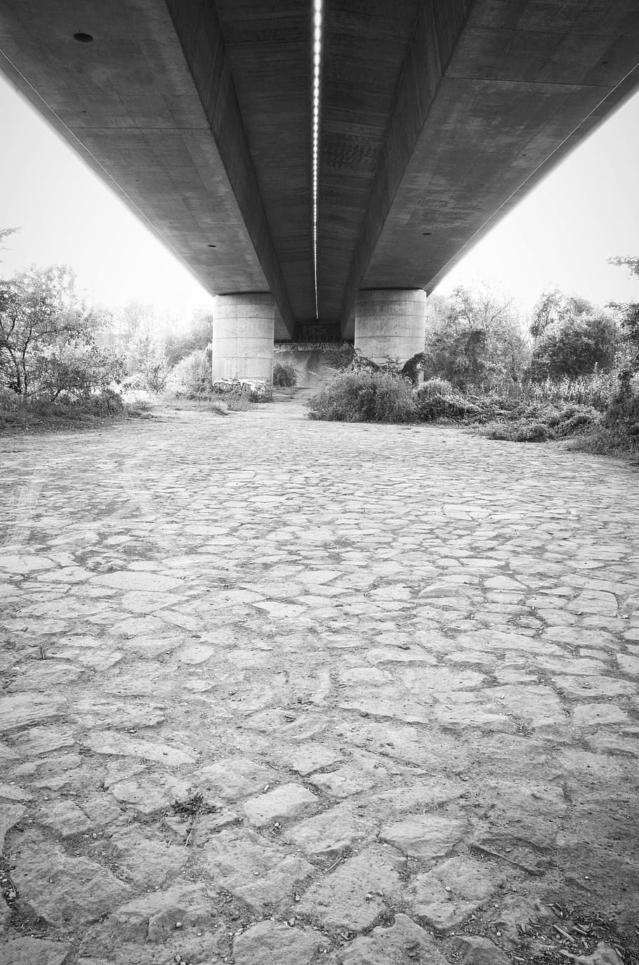 germany, heidelberg, bridge, dry ground, architecture, built structure, HD wallpaper