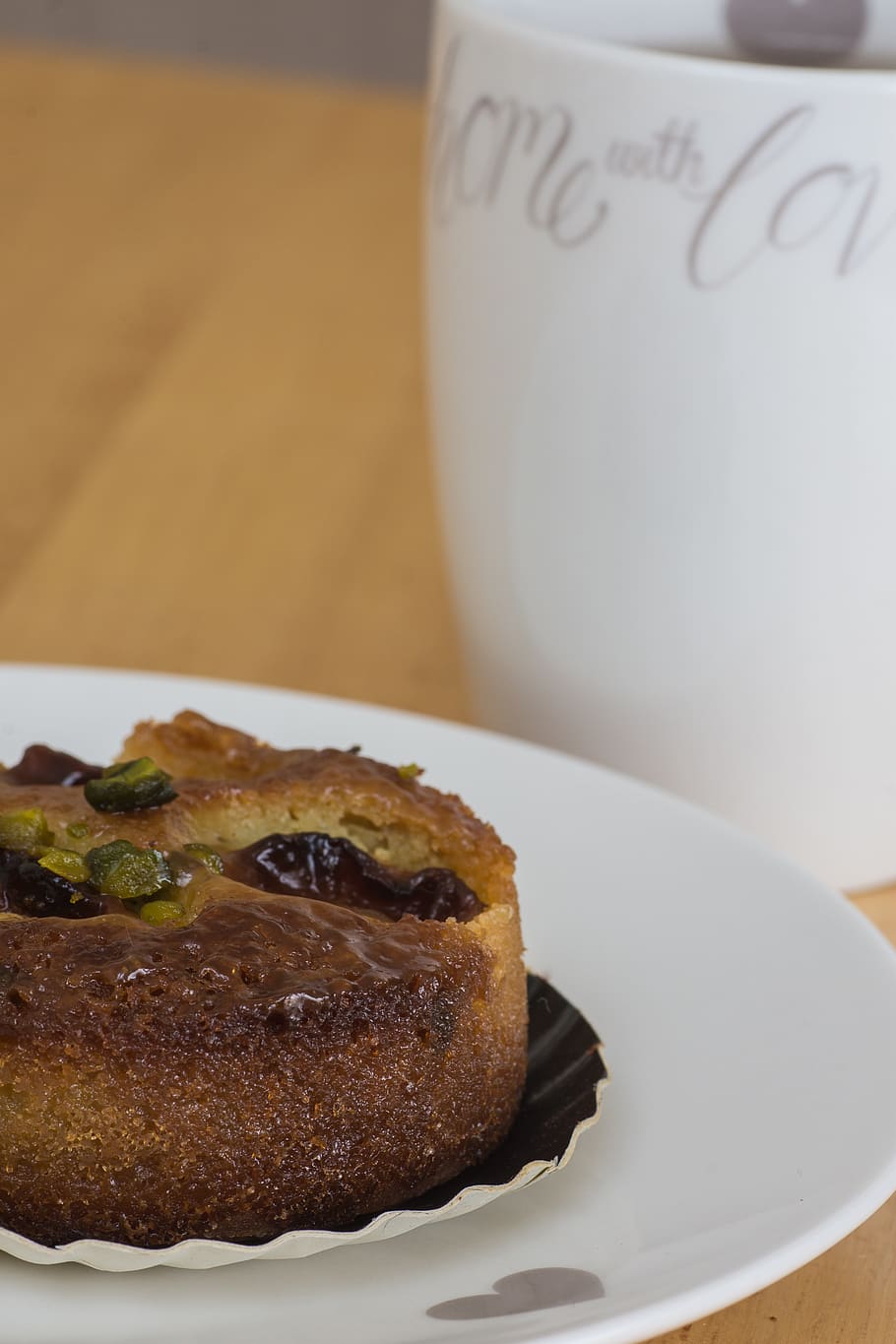 tea, cake, plate, love, home, food, drink, cup, afternoon, ready-to-eat HD wallpaper