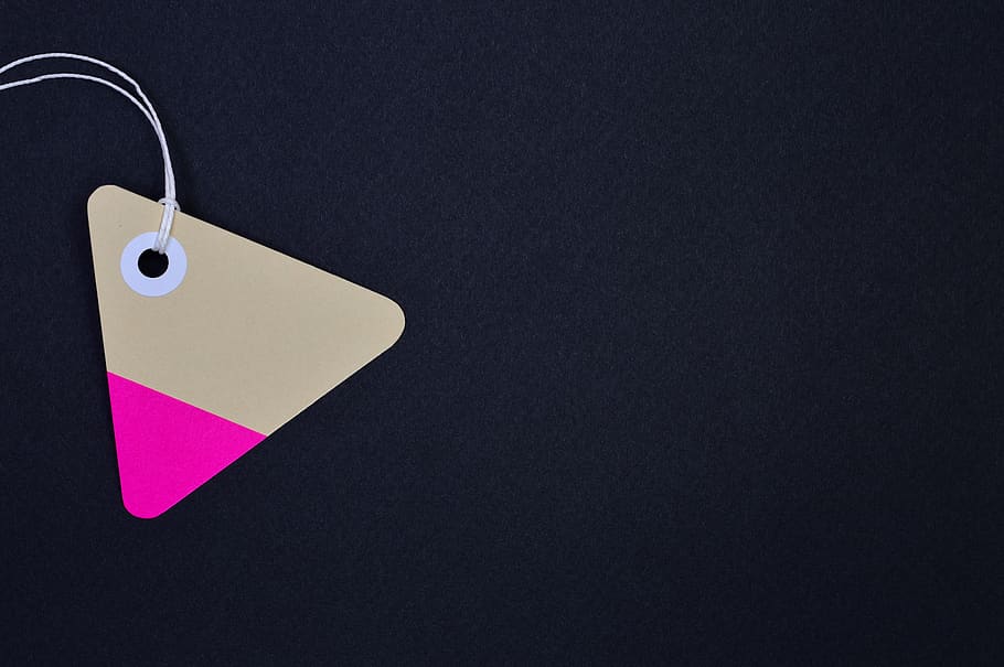 Brown and Pink Keychain, background, black background, card, cardboard HD wallpaper