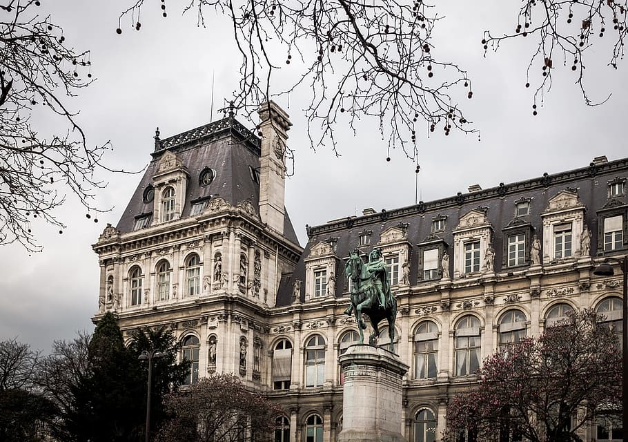 hotel, ville, construction, architecture, sculpture, fig, figure HD wallpaper