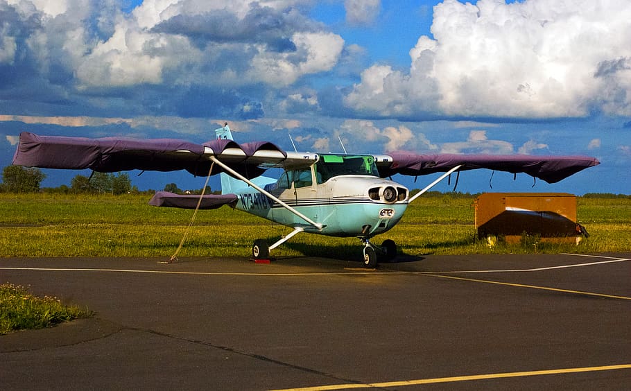 spb, cessna, air vehicle, airplane, transportation, mode of transportation HD wallpaper