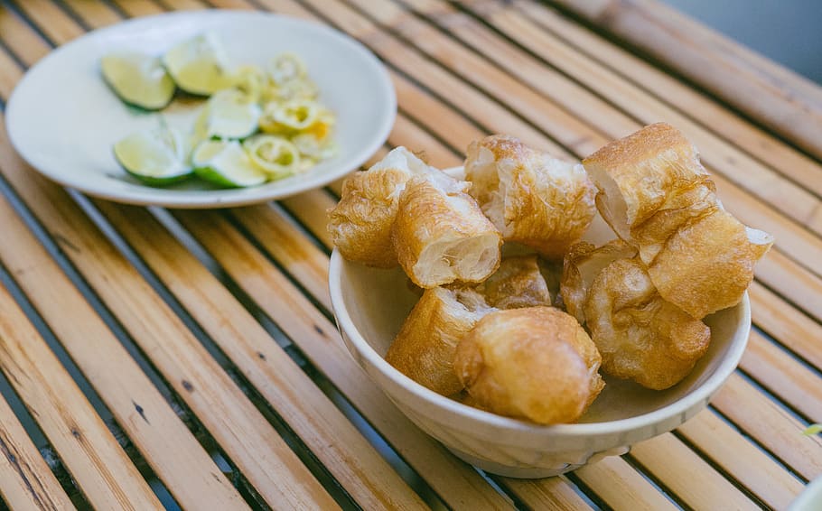 Cooked Food Served in Bowl, blur, breads, close-up, delicious HD wallpaper