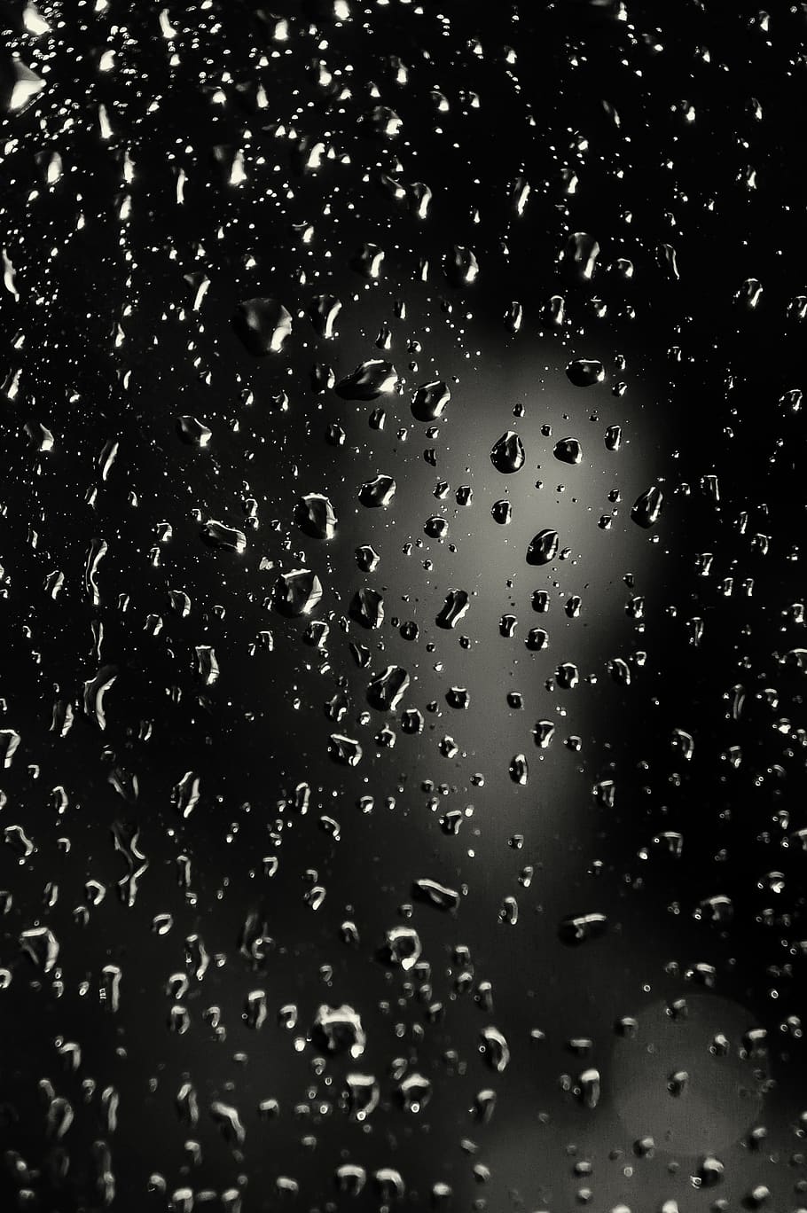 Rain Drops Glass Blur Wallpaper  1440x3040