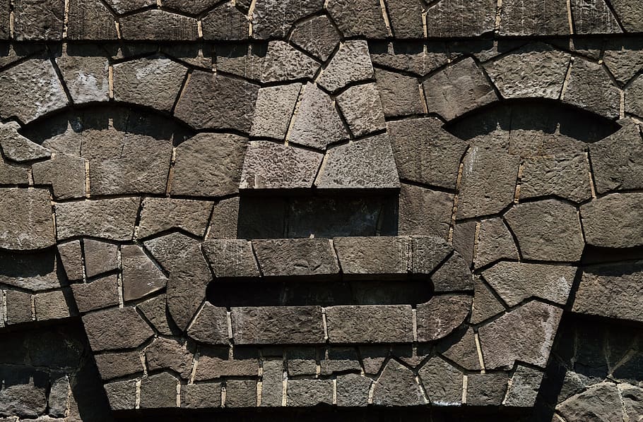 Close-up Photography of Gray Concrete Brick Wall, art, bricks HD wallpaper