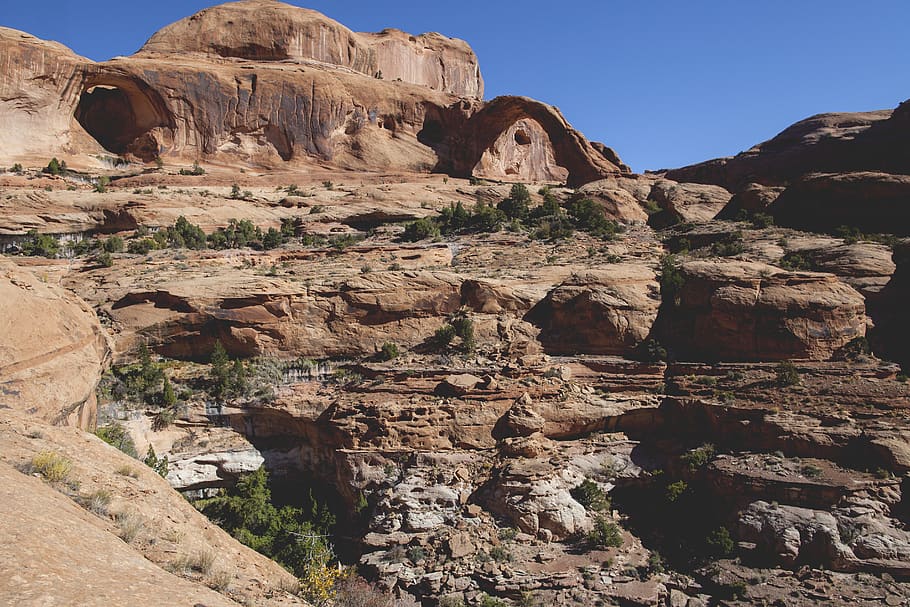 hole, rock formation, rock - object, solid, scenics - nature HD wallpaper