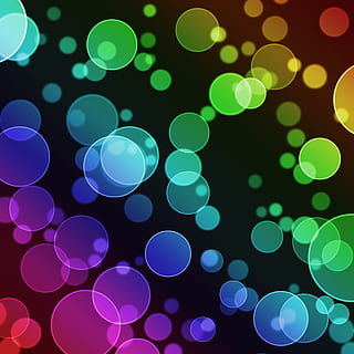 con2011, abstract, background, beautiful, bright, bubbles, circles HD wallpaper