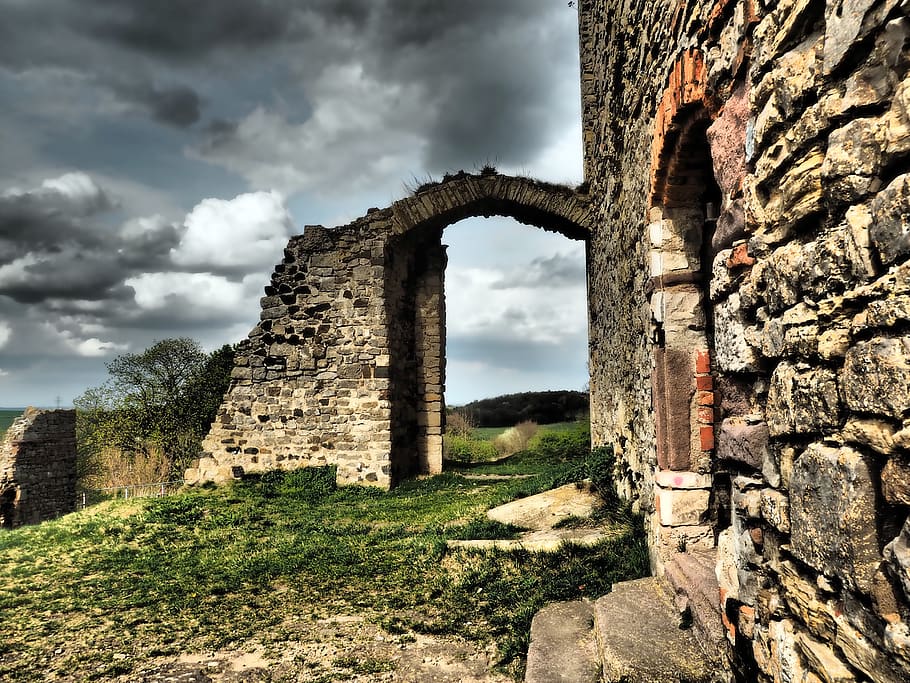 Brown Grey Brick Old Building, 1000 years, ancient, archaeology, HD wallpaper