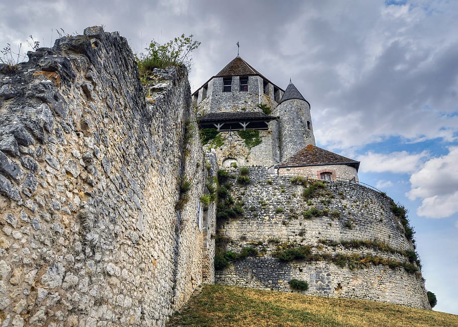 tower, keep, medieval, pierre, middle ages, castle, architecture HD wallpaper