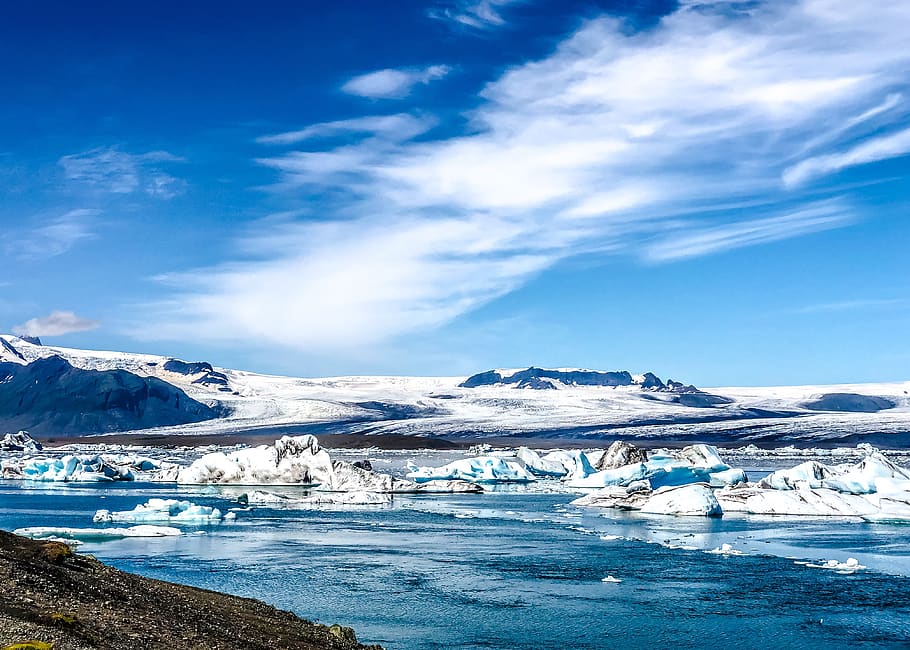 HD iceland, the glacier, landscape, cold, water, nature, snow | Wallpaper Flare