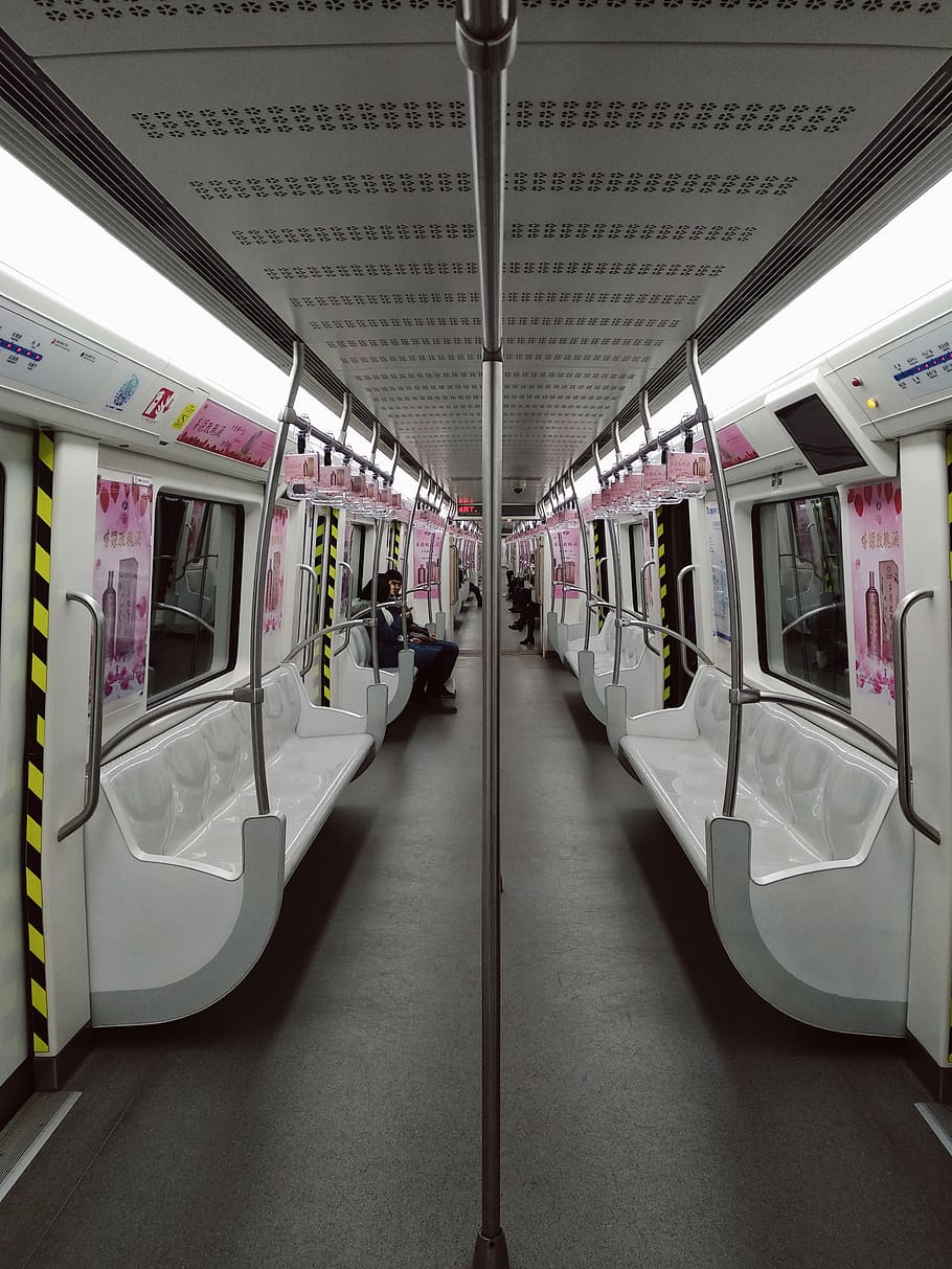 train interior with no people, transportation, mode of transportation HD wallpaper