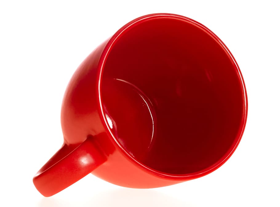 red, cup, isolated, heap, cafe, nobody, white, drink, tea, mug HD wallpaper