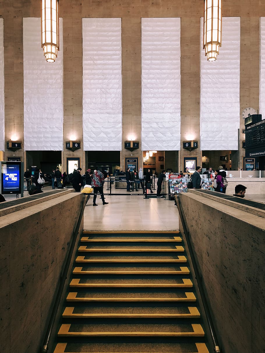 commute, travel, philly, architecture, built structure, group of people HD wallpaper