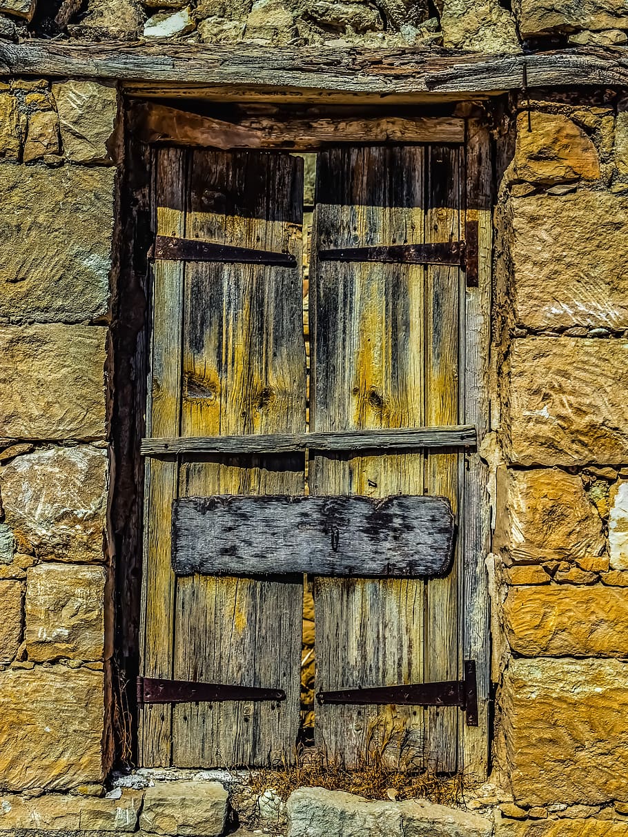 window, house, old, abandoned, stone, decay, ruin, destroyed HD wallpaper