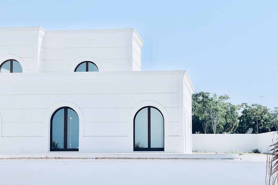 building, dome, window, housing, arched, tower, white, portugal HD wallpaper