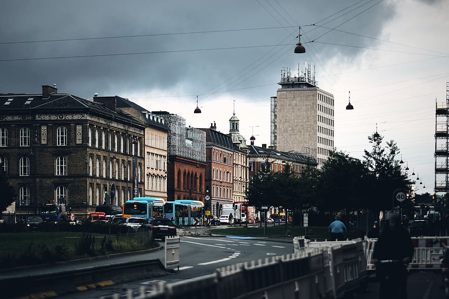 denmark, copenhagen, architecture, building exterior, built structure HD wallpaper
