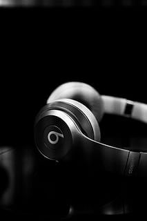 headphones, electronics, headset, moody, lighting, producing HD wallpaper
