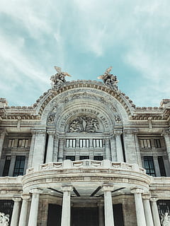 Palacio De Bellas Artes, column, building, pillar, architecture HD wallpaper