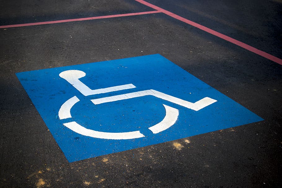 handicap symbol, sign, communication, differing abilities, disabled access, HD wallpaper