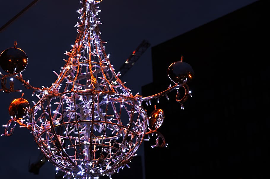 france, paris, light, night, illuminated, decoration, no people HD wallpaper