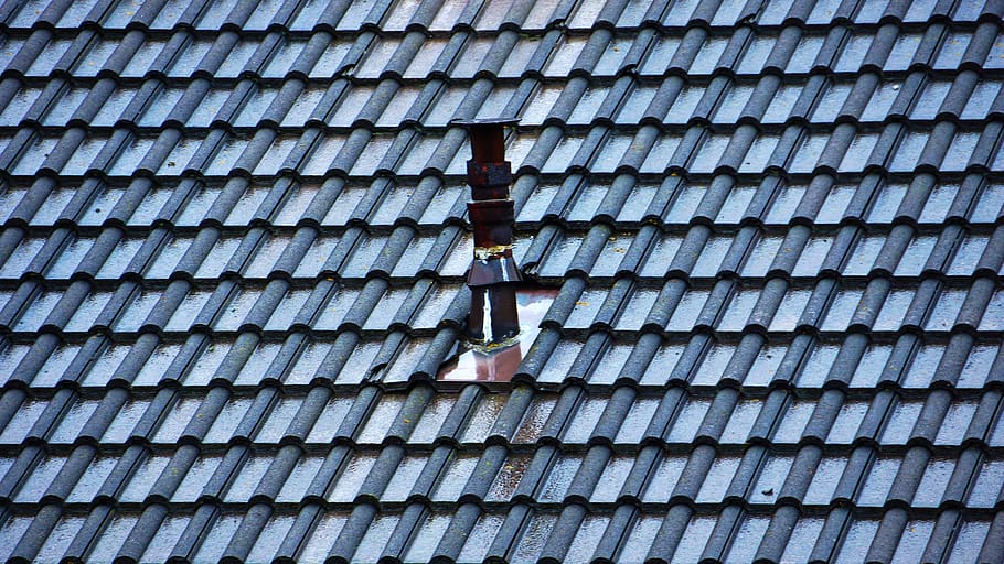 black corrugated roof, pattern, built structure, architecture HD wallpaper
