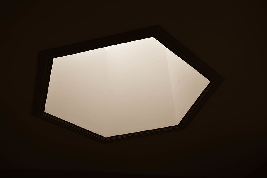 simplicity, hexagon, ceeling, granada, spain, light, geometric HD wallpaper