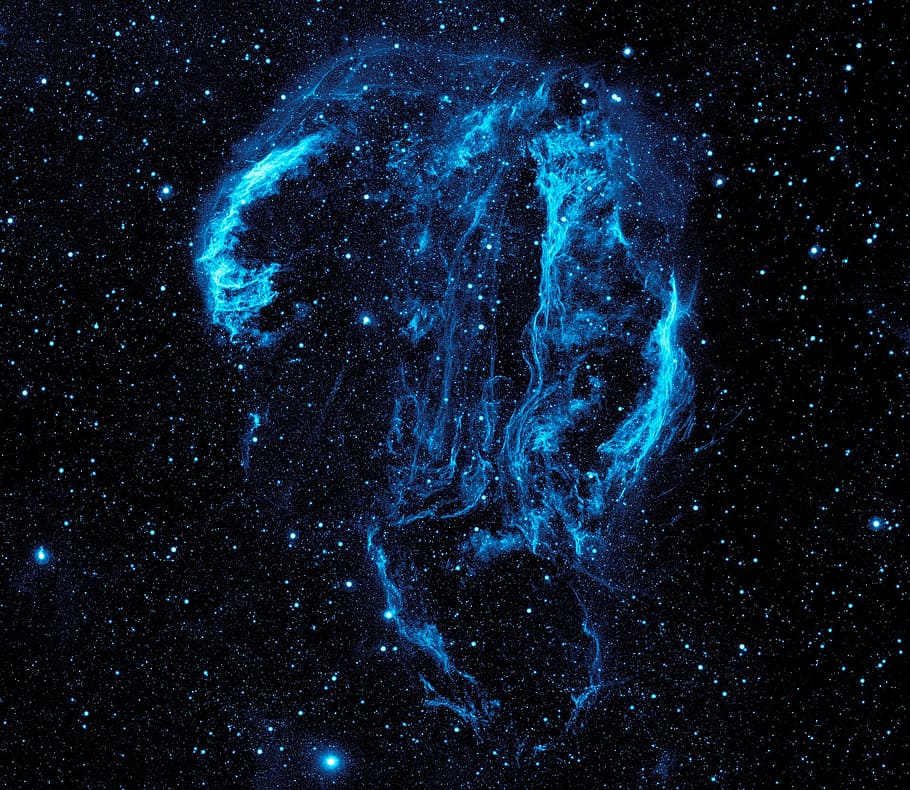 nebula, galaxy, loop, cygnus, space, nature, gravity, lunar HD wallpaper